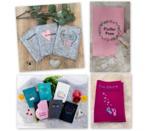 Stickserie - Mutterpass ITH Vol. 2 - 17 Motive & 2 Varianten